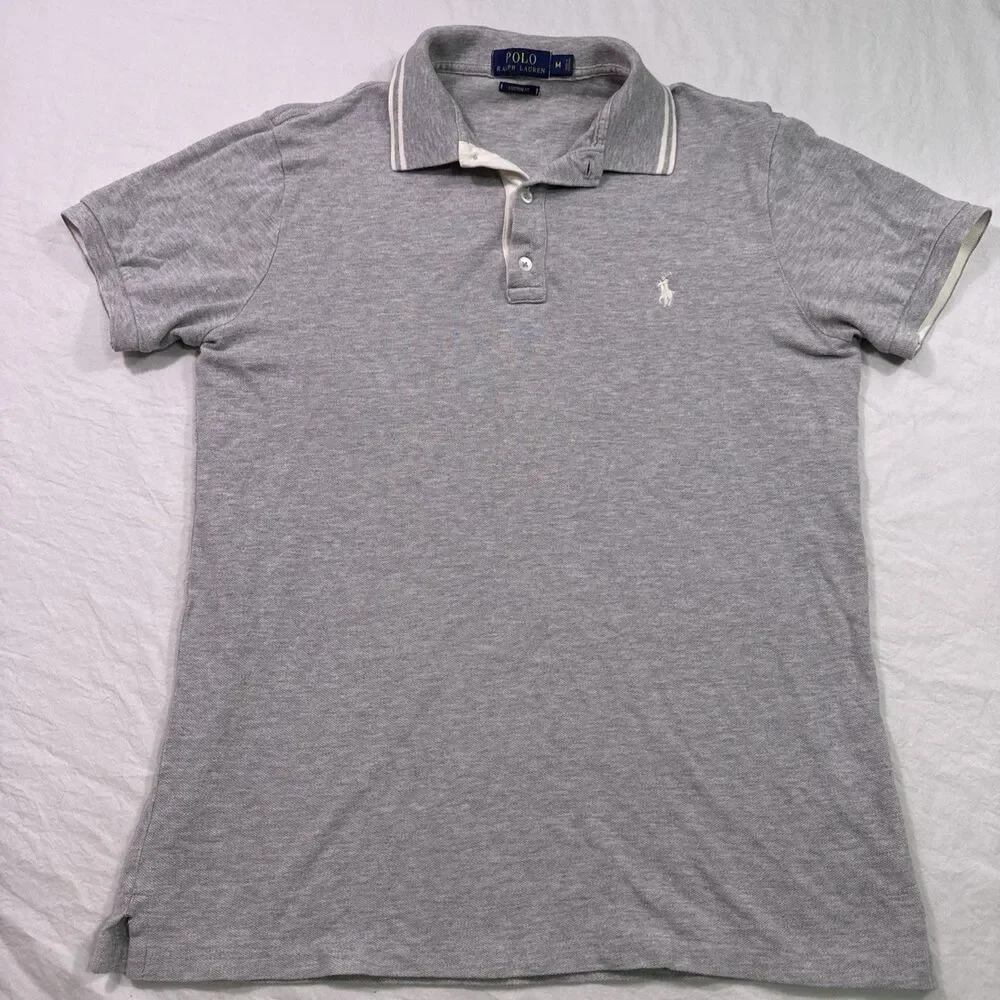 Polo Ralph Lauren Classic Fit  Pony Logo Polo Shirt Medium Lot Of 2